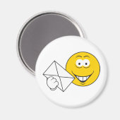 Postal Mailman Face Magneet (Voorkant / Achterkant)