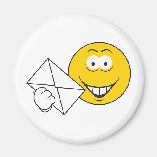 Postal Mailman Face Magneet (Voorkant)