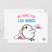 Postal Mostropi│ Me traes por la nubes Briefkaart (Voorkant / Achterkant)