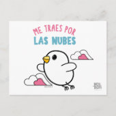 Postal Mostropi│ Me traes por la nubes Briefkaart (Voorkant)