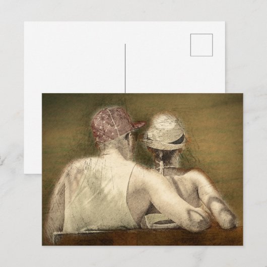 Postal nosotros briefkaart (Voorkant / Achterkant)