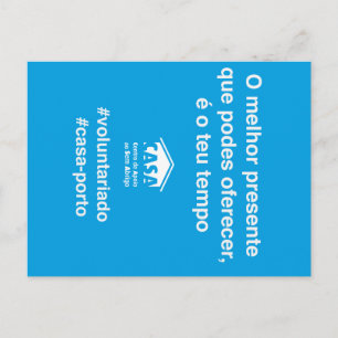 Postal - O melhor presente Briefkaart