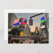 Postal Shibuya, Tokio Briefkaart (Voorkant / Achterkant)