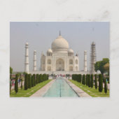 Postal Taj Mahal, India Briefkaart (Voorkant)