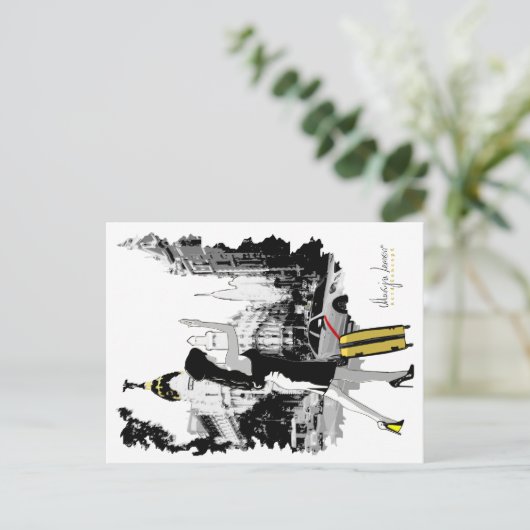 Postal ¡Taxi! Briefkaart (Staand voorkant)