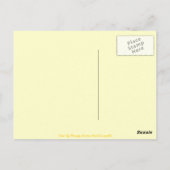 Postal ¡Taxi! Briefkaart (Achterkant)