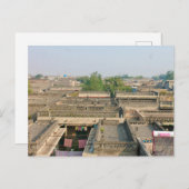 Postal tejados de Pingyao, China Briefkaart (Voorkant / Achterkant)