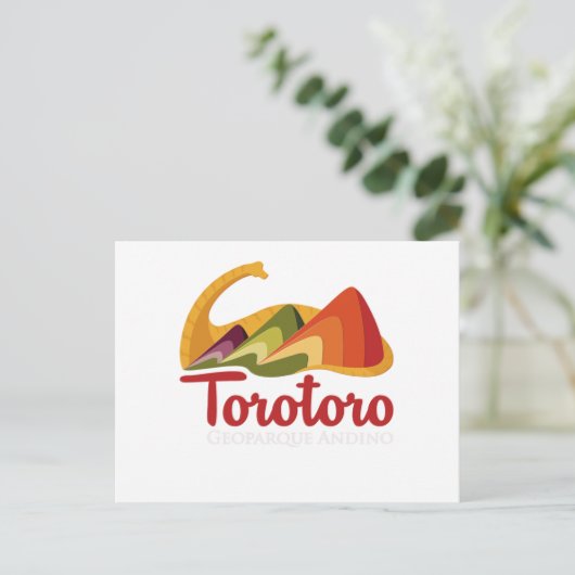 Postal Toro Toro Briefkaart (Staand voorkant)