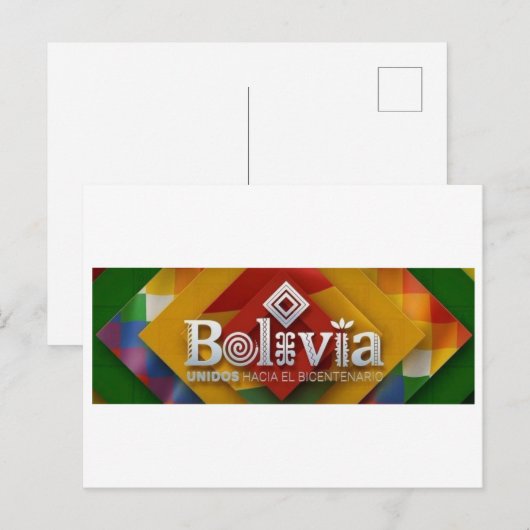 Postal Unidos hacia el bicentenario Briefkaart (Voorkant / Achterkant)