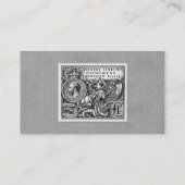 Postal Union Congress 1929 1 pond poststempel Visitekaartje (Achterkant)