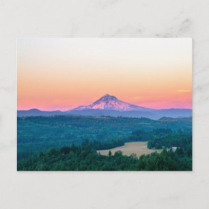 Postal. Vista Mount Hood, Sandy, Oregon, Verenigde Briefkaart