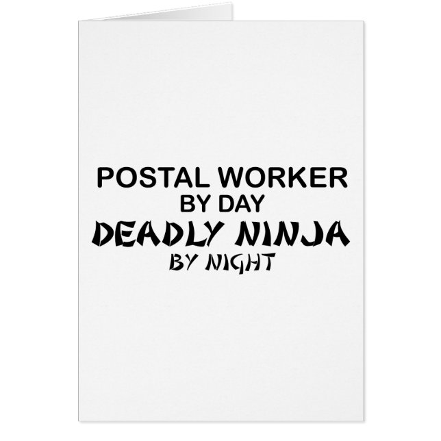 Postal Worker Deadly Ninja (Voorkant)