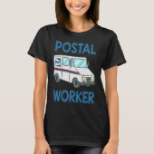 Postal Worker Designs Postal Carrier T-shirt (Voorkant)