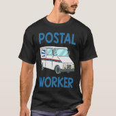 Postal Worker Designs Postal Carrier T-shirt (Voorkant)