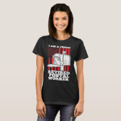 Postal Worker Love Mailman Retirement DA1 T-shirt (Voorkant volledig)