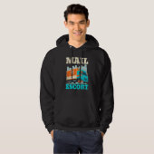 Postal Worker Mailman Delivery Shipment Mail Escor Hoodie (Voorkant volledig)