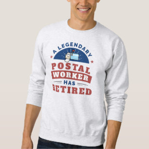 Postal Worker Mailman Retirement Novelty Trui