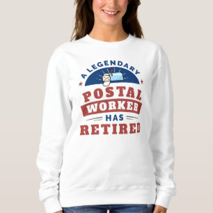Postal Worker Mailman Retirement Novelty Trui