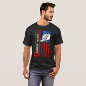 Postal Worker Patriotic US Post Mail Carrier T-shirt (Voorkant volledig)