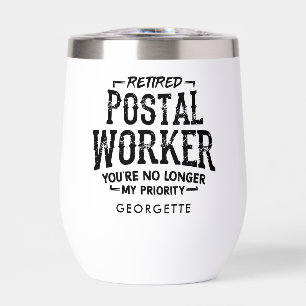 Postal Worker Pensioen Mailman Grappig Custom