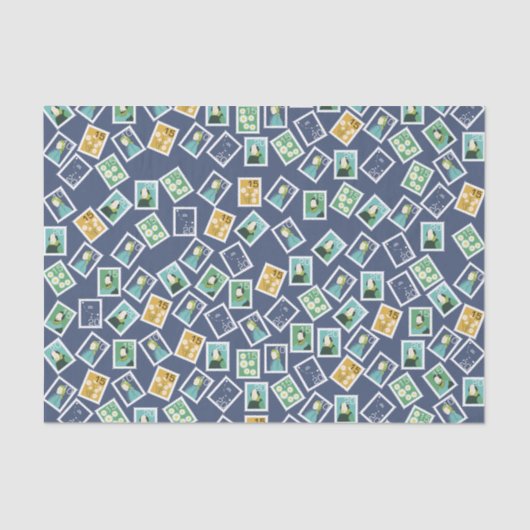 Postal Worker Tissue Paper Tissuepapier (Voorkant)