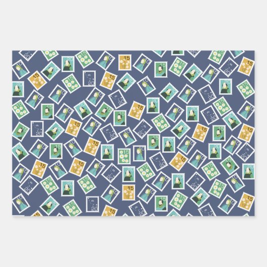 Postal Worker Wrapping Paper (Voorkant 3)