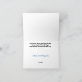 Postal Workers Day Wenskaart Mailman & Boxen Feestdagen Kaart (Binnen)