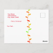 Postal Xmas 002 -Spanish  - Postcard Briefkaart (Achterkant)