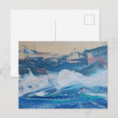 Postal Yellow Coast Briefkaart (Voorkant / Achterkant)