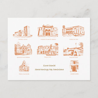 Postal Zona Kolonial, Santo Domingo, Rep. Dom. Briefkaart
