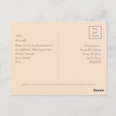 Postale Abacedaire Dinosaures-kaart (Frans) Briefkaart (Achterkant)