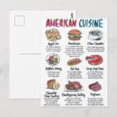 Postale American Card Briefkaart (Voorkant / Achterkant)