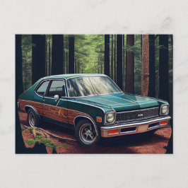 Postale auto forest kaarten