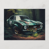 Postale auto forest kaarten (Voorkant)