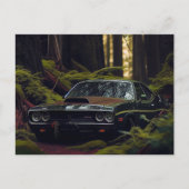 Postale auto forest kaarten (Voorkant)