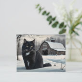 Postale Black Cat Serie 2 02 Briefkaart (Staand voorkant)