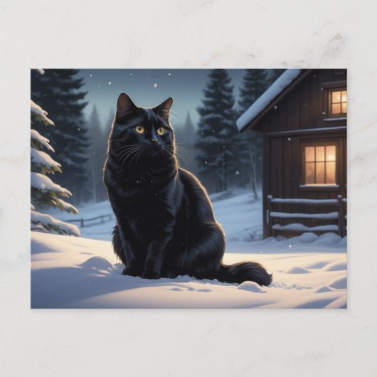 Postale Black Cat Serie 2 07 Briefkaart (Voorkant)