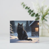 Postale Black Cat Serie 2 07 Briefkaart (Staand voorkant)