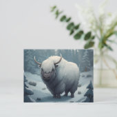 Postale Bufalo Briefkaart (Staand voorkant)