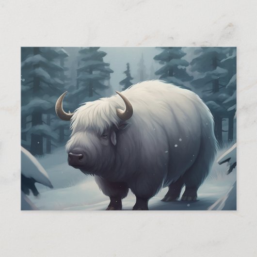 Postale Bufalo Briefkaart (Voorkant)
