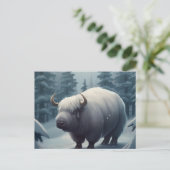 Postale Bufalo Briefkaart (Staand voorkant)