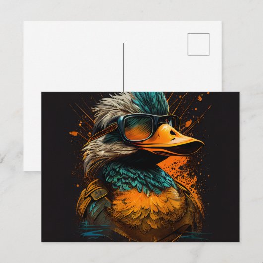 Postale Canards Briefkaart (Voorkant / Achterkant)