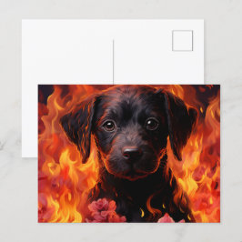 Postale Canine Ardente-kaart" Briefkaart
