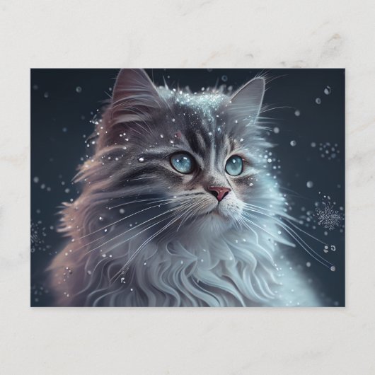 Postale Cat Divers-kaarten Briefkaart (Voorkant)