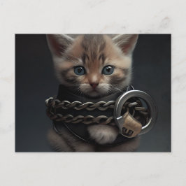 Postale Cat prisoner Briefkaart