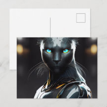 Postale Cat Robotique kaarten