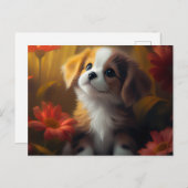 Postale CatDog-kaart Briefkaart (Voorkant / Achterkant)