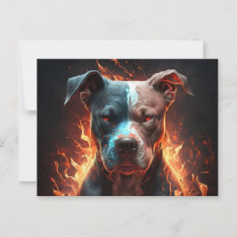 Postale Chien Divers Briefkaart