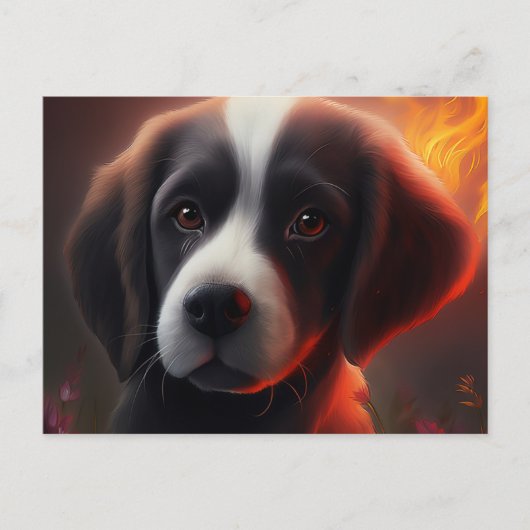 Postale Chien Divers Briefkaart (Voorkant)