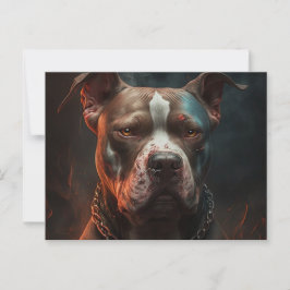 Postale Chien Divers Briefkaart